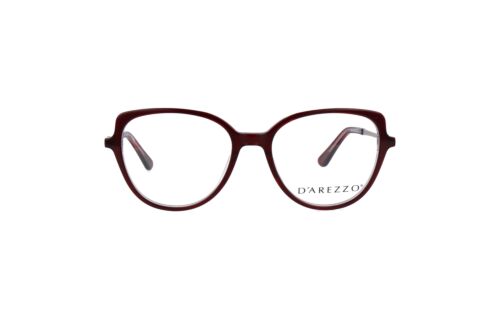 Lentes Ópticos D´Arezzo HA1006 Burdeo Cristal 1202055
