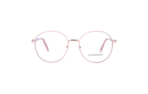 Lentes Ópticos Ferraro 3071 Rose Gold Cristal 1232523