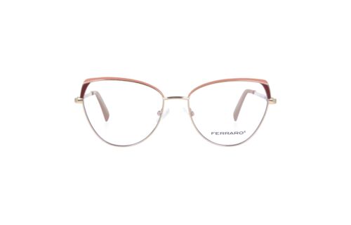 Lentes Ópticos Ferraro 3105 Rose Gold Cristal 1232662