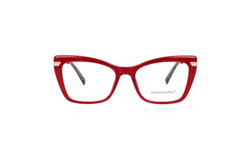 Lentes Ópticos Ferraro 2105 Rojo Cristal 1233016