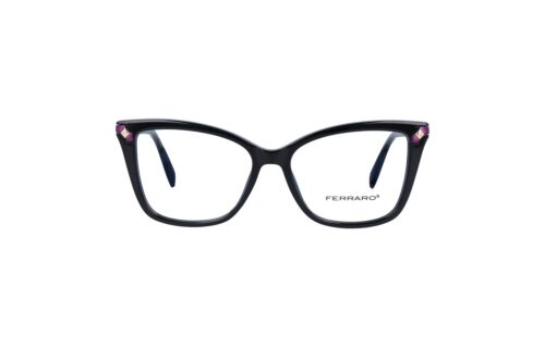 Lentes Ópticos Ferraro 2127 Negro Cristal 1233074