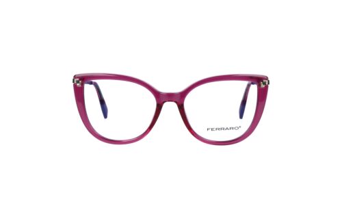 Lentes Ópticos Ferraro 2128 Fucsia Cristal 1233171
