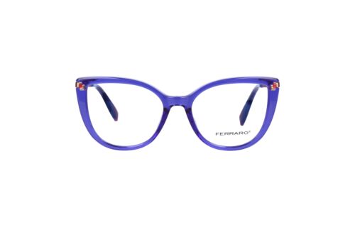 Lentes Ópticos Ferraro 2128 Morado Cristal 1233189