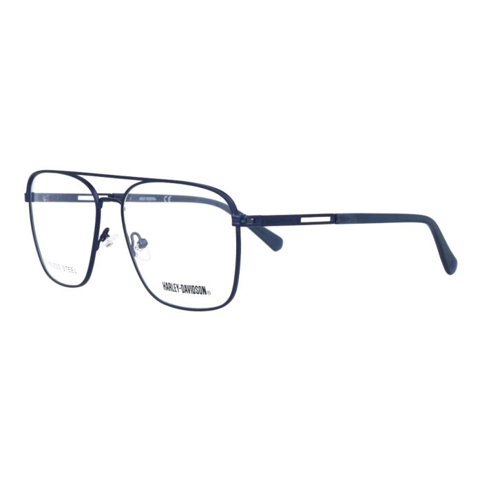 Gafas De Sol Harley-Davidson Para Hombre - Estilo Cuadrado Retro, Montura Negra Mate Con Lentes Verdes, Protección UV 100%