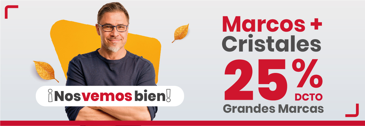 condicion promocional marcos + cristales Filtro azul